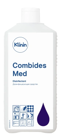 Klinin МЕД: Комбидез Мед 1л дез.ср-во на основе комплекса ЧАС и лимонной к-ты