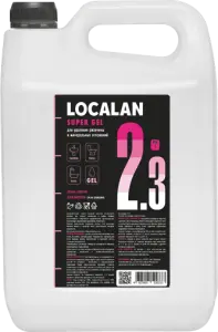 Localan: Super 2.1 5л для чистки керамики,стекла,нержавеющей стали сильнокислотное