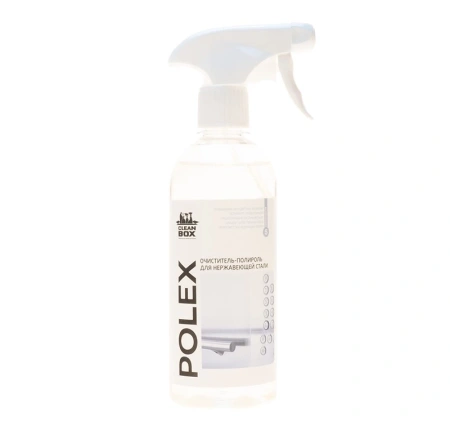 Vortex: POLEX 500мл Очиститель - полироль для нержавеющей стали (триггер)