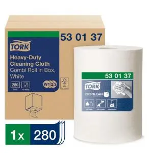 Tork: Салфетка W1, W2, W3 Premium 152м/32 1сл 400л нетканый материал повышенной прочности белая