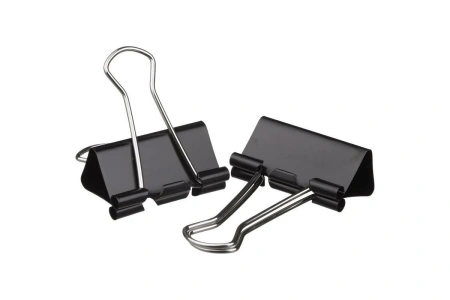 Канцелярские товары: Зажимы для бумаг 32мм Attache черные /пач.=12 шт.
