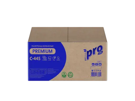 Вик: Полотенца бумажные Z 2сл 200л 21,5х24см белые PROtissue Instant