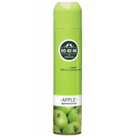 Освежители воздуха: ДО-РЕ-МИ 330мл ЗЕЛЕНОЕ ЯБЛОКО Премиум сух расп