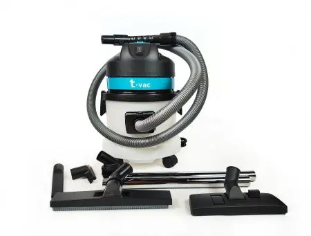 Фото №1 - T-line: Пылесос T-vac WD15 1000Вт для сухой и влажной уборки зеленый