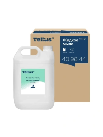 ТОРК: Tellus Мыло Комфорт 5л жидкое для рук перламутр. светло-желтое с ароматом свежести