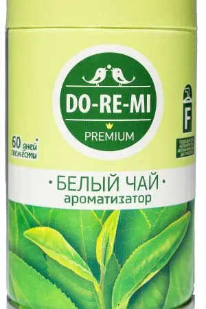 Освежители воздуха: ДО-РЕ-МИ Премиум 250мл авт. (зап.блок) БЕЛЫЙ ЧАЙ, Цветочное настроение