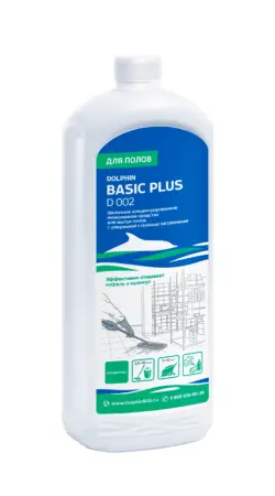 Dolphin: Бейсик плюс 1л щелочное средство для ежедной уборки