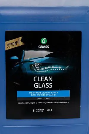 Фото №4 - Grass: Клин гласс 5л универсальный очиститель для стекол и зеркал