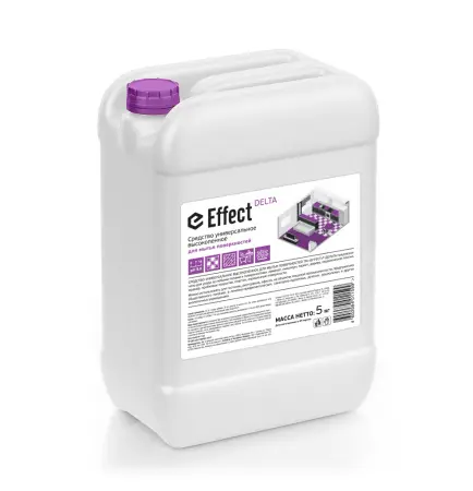 Effect: ДЕЛЬТА-401 5л для мытья поверхностей высокопенное универсальное