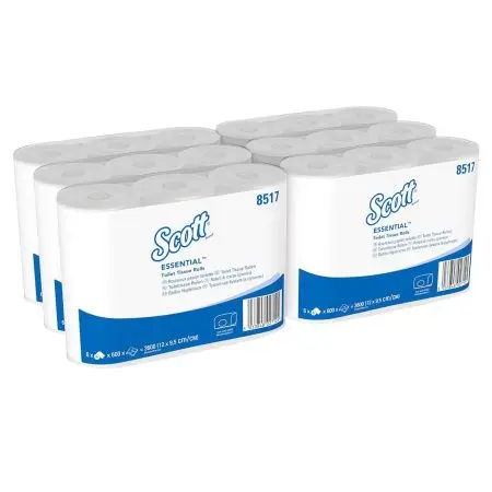 Kimberly-Clark: Бумага туалетная Скотт 2сл 72м белая /пач.=6 шт.