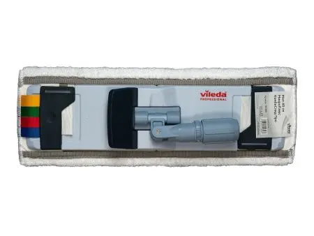 Vileda: Моющая насадка КомбиСпид Про МикроПлюс 40см бело-черная