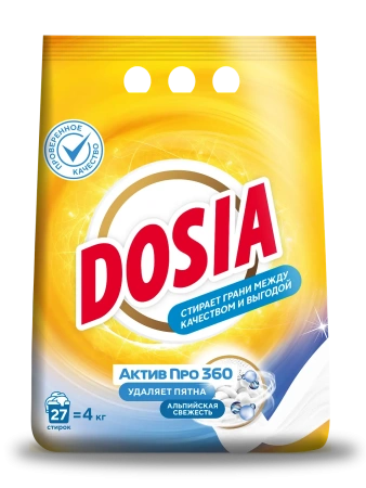 СМС: Дося-автомат ОПТИМА 4кг АЛЬПИЙСКАЯ СВЕЖЕСТЬ