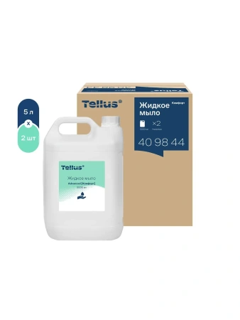 ТОРК: Tellus Мыло Комфорт 5л жидкое для рук перламутр. светло-желтое с ароматом свежести