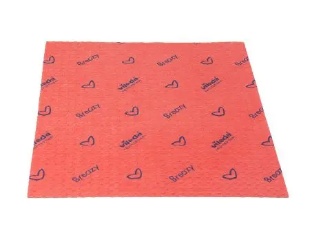 Vileda: Салфетка Бризи 35,5x35см красная