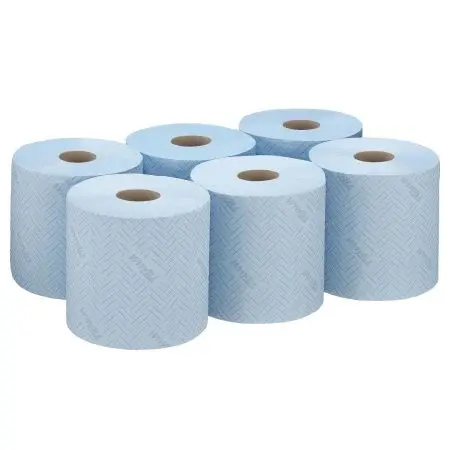 Kimberly-Clark: Салфетки Вайпол L10 630л 1сл синие