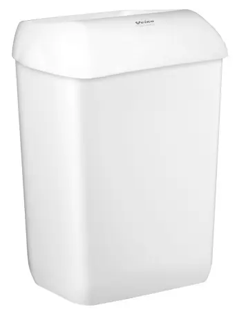 VEIRO: Корзина для мусора 43л MaxBIN белый с крышкой