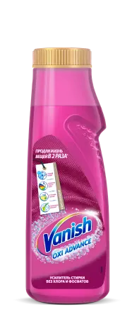 Отбеливатели(пятновыводители): ВАНИШ 400мл Oxi Advance Гель для цветного белья