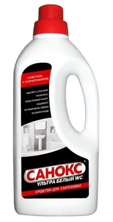 Чистящее средство: САНОКС-Ультра Белый 1.1кг гель для сантехники