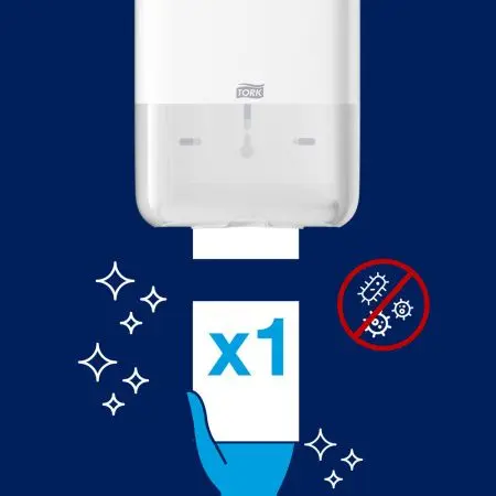 ТОРК: Бумага туалетная T3 Стандарт V 1сл 250л белая