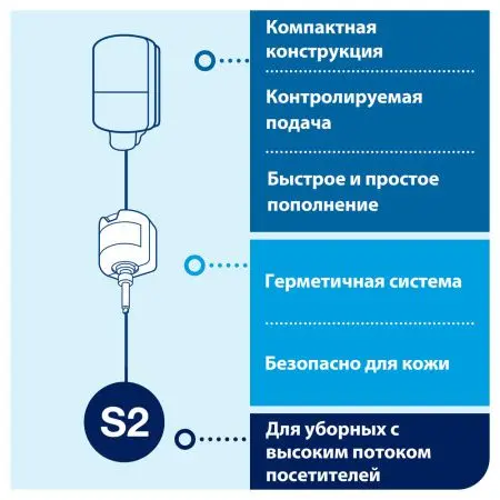 Tork: Мыло S2 475мл жидкое для рук МЯГКОЕ