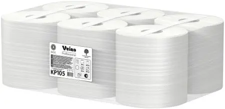 VEIRO: Полотенца бумажные ЦВ 1сл 300м/20 Basic натуральный