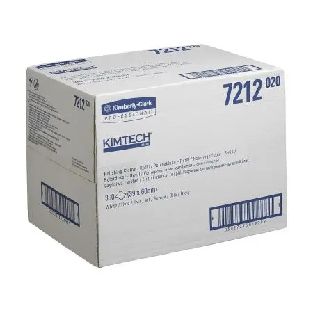 Kimberly-Clark: Салфетки Кимтех 300л 1сл полировочные белые сменный блок