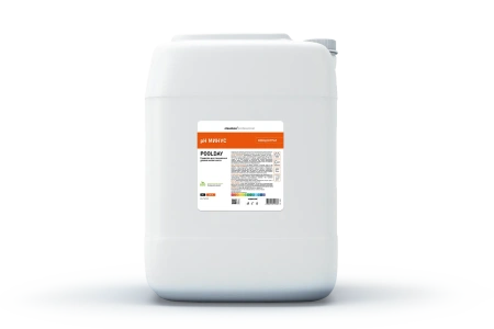 Фото №1 - Vortex: POOLDAY РH МИНУС 20л Средство для понижения уровня кислотности