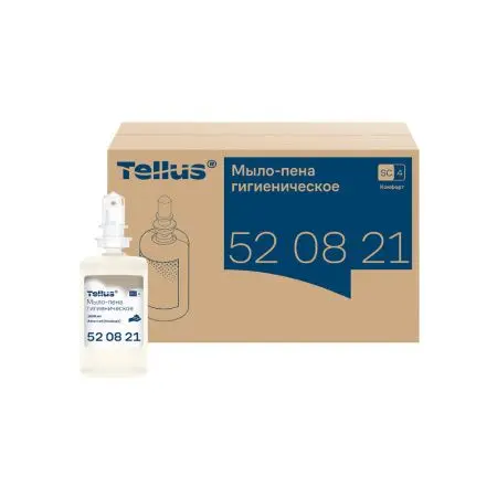 ТОРК: Tellus Мыло S4 пена Комфорт 1л жидкое для рук бесцв. без запаха ГИГИЕНИЧЕСКОЕ