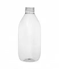 Фото №1 - Одноразовая продукция: Бутылка 1л d=38м прозрачная квадратная ПЭТ /пач.=50 шт.