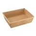 Превью №1 - Одноразовая продукция: Контейнер бумажный прямоугольный 1000мл 200х150х55мм крафт OneClick /пач.=50 шт.