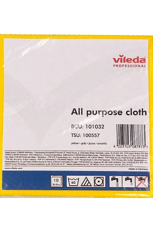 Фото №2 - Vileda: Салфетка* Универсальная 38х40см желтый