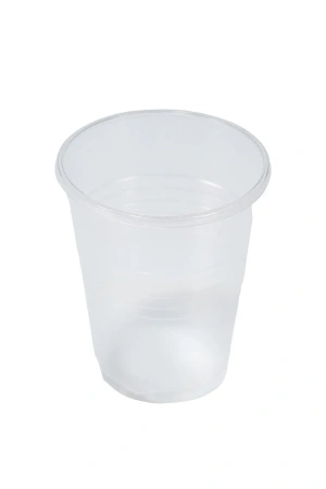 Фото №1 - Одноразовая продукция: Стакан пластиковый 100мл прозрачный /пач.=100 шт.