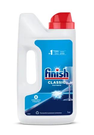 Моющее средство: ФИНИШ Порошок 1кг для ПММ