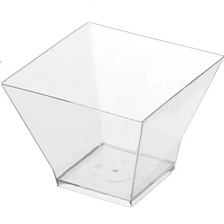 Одноразовая продукция: Форма фуршетная 200мл Пагода прозрачная