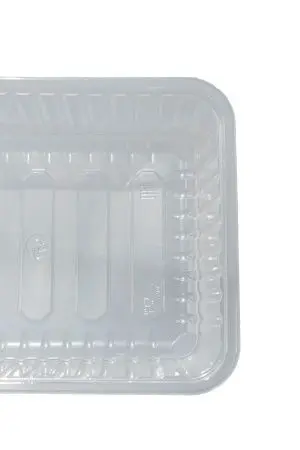 Одноразовая продукция: Контейнер 750мл 179х132мм прямоугольный прозрачный Д-Полимер /пач.=50 шт.