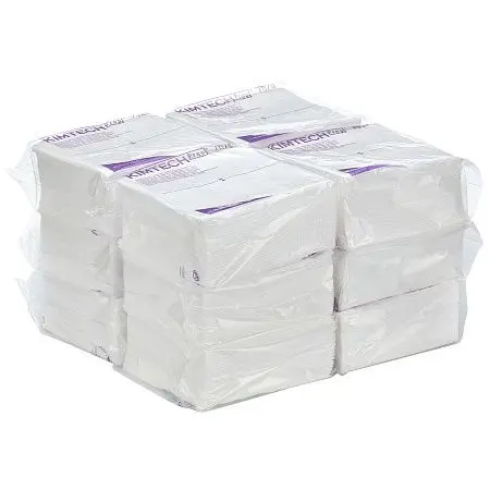 Фото №2 - Kimberly-Clark: Салфетки Кимтех Пьюр 1сл 38,5х35,1см белые /пач.=35 шт.