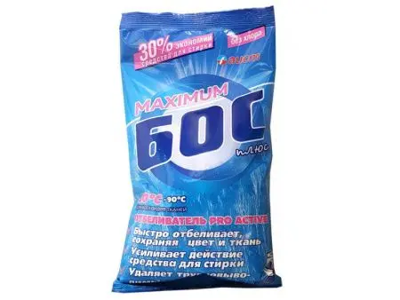Отбеливатели(пятновыводители): БОС-Плюс-Максимум 250г Отбеливатель (в пакете)