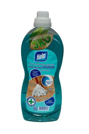 Чистящее средство: ХЭЛП 1000г для полов концентрат