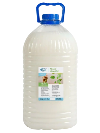 Мыло жидкое: VCLEAN Чистота рук 5л с антибактериальным эффектом