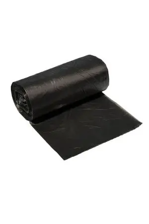 Мешки для мусора: 60л 60х80 ПНД 6.7мкм Митра/Паклан черные /рул.=50 шт.