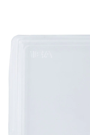 Одноразовая продукция: Крышка к контейнеру OneClick 500 120х160мм прозрачная /пач.=50 шт.