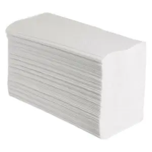 Вик: Полотенца бумажные V 1сл 200л 21х22см 100% целлюлоза белые Фора