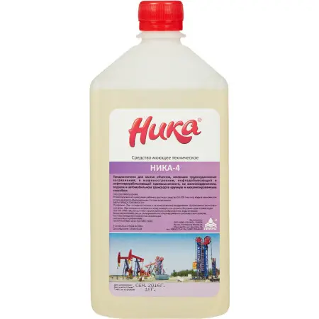 Дезсредства: НИКА-4 1л средство моющее техническое