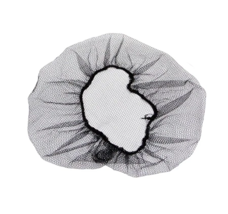 Одноразовые: Шапочка сетка нейлон черная /пач.=100 шт.