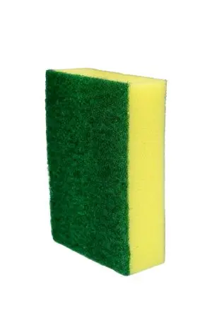 Губки,скрабы: для посуды VCLEAN Гигант 14х9.5х4 поролон+абразив
