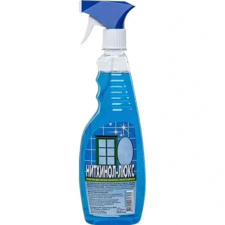 Фото №1 - Чистящее средство: НИТХИНОЛ-ЛЮКС 500мл для стекол с триггером