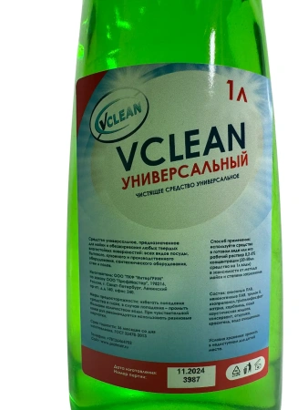 Чистящее средство: Vclean Универсальный 1л пуш-пул