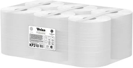 VEIRO: Полотенца бумажные ЦВ 1сл 200м/20 Comfort белые