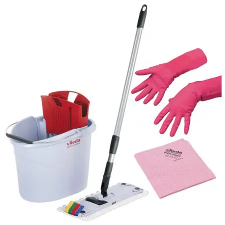 Vileda: УльтраСпид Набор Мини Санузлы красный