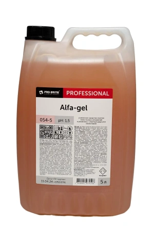 Фото №1 - Pro-Brite: Альфа Гель 5л против известковых отложений с бактериц. эффектом